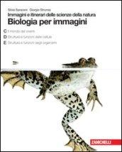 Biologia per immagini. Immagini e itinerari delle scienze della natura. Vol. C-D-E. Per le scuole superiori. Con espansione online