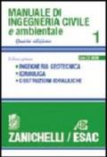 Manuale di ingegneria civile. Con CD-ROM. 1.Ingegneria geotecnica. Idraulica. Costruzioni idrauliche