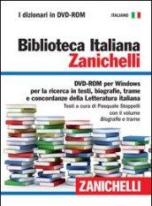 Biblioteca italiana. Con DVD-ROM