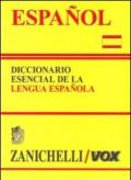 Espanol. Diccionario esencial de la lengua espanola