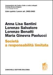 Libro quinto: Art. 2462-2483. Società a responsabilità limitata