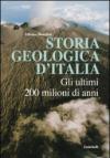 Storia geologica d'Italia. Gli ultimi 200 milioni di anni