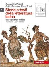 Storia e testi della letteratura latina. Per le Scuole superiori. Con espansione online