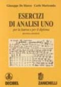 Esercizi di analisi 1. Per la laurea e per il diploma