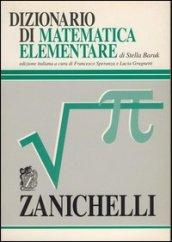 Dizionario di matematica elementare