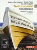 Testi e scenari. Letteratura, cultura, arti. Essenziale. Vol. 3-4: Dal Barocco al Preromanticismo-Il Romanticismo. Per le Scuole superiori. Con espansione online