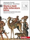 Storia e testi della letteratura latina. Per le Scuole superiori. Con espansione online