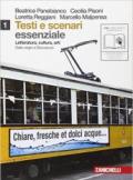 Testi e scenari. Essenziale. Letteratura, cultura, arti. Con espansione online. Per le Scuole superiori. 1.Dalle origini al Boccaccio