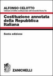 Costituzione annotata della Repubblica italiana