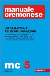 Manuale Cremonese di meccanica, elettrotecnica, elettronica. Con manuale di elettronica parte specialistica: Manuale Cremonese di meccanica. Per le Scuole superiori. Con CD-ROM.