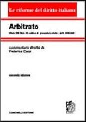 Arbitrato. Commento al titolo VIII del libro IV del Codice di procedura civile. Artt. 806-840