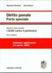 Diritto penale. Parte speciale. 2.I delitti contro il patrimonio