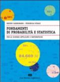 Fondamenti di probabilità e statistica per le scienze matematiche e applicate