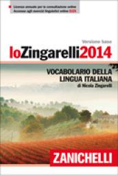 Lo Zingarelli 2014. Vocabolario della lingua italiana. Con aggiornamento online