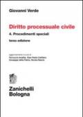 Diritto processuale civile. 4.Procedimenti speciali