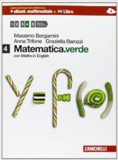 Matematica.verde. Con Maths in english. Con e-book. Con espansione online. Vol. 4