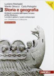 Storia e geografia. Ediz. rossa. Con inserto cittadinanza. Per le Scuole superiori. Con DVD-ROM. Con espansione online