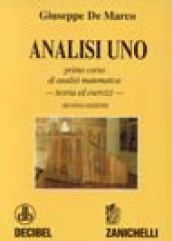 Analisi 1. Primo corso di analisi matematica. Teoria ed esercizi