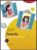 Conecta. Curso de espanol para italianos. Con cuaderno. Con espansione online. Per la Scuola media. 1.