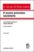 Il nuovo processo societario. 1.