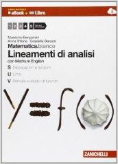 Matematica.bianco. Lineamenti di analisi. Con Maths in english. Per le Scuole superiori. Con e-book. Con espansione online