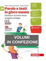 Parole e testi in gioco. Parlare e scrivere bene. Edizione rossa. Con quaderno. Per la Scuola media. Con Contenuto digitale (fornito elettronicamente). Vol. 1A-1B