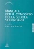 Manuale per il concorso della scuola secondaria