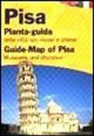 Pisa. Pianta-guida della città con musei, chiese e fiere. Ediz. italiana e inglese