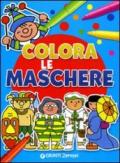 Colora le maschere. Ediz. illustrata