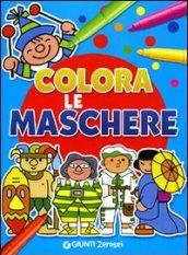 Colora le maschere. Ediz. illustrata