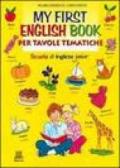 My first english book per tavole tematiche