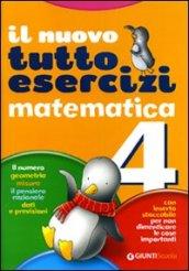 Nuovo tuttoesercizi matematica. Per la Scuola elementare: 4