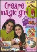 Creare magic girl. Scoubidou, perline, découpage, mosaico