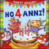 Ho 4 anni! Tanti auguri!