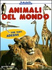 Animali del mondo. Con stickers