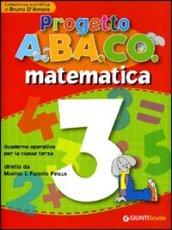 Progetto A.BA.CO. Matematica. Quaderno operativo. Per la 3ª classe elementare