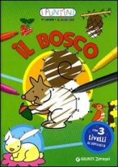 Il bosco. I puntini da unire e colorare. Ediz. illustrata