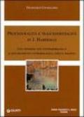Proceduralità e trascendentalità in J. Habermas. Una tensione contemporanea e il suo significato antropologico, etico e politico