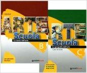 Arte scuola. Vol. B-C: La storia dell'arte. Con glossario-La geografia dell'arte. Per la Scuola media. Con espansione online