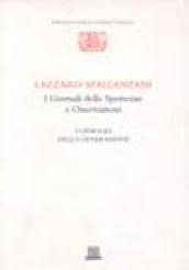 I giornali delle sperienze e osservazioni: i giornali della generazione