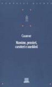 Massime, pensieri, caratteri e aneddoti