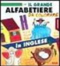 Il grande alfabetiere da colorare. In inglese