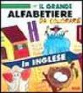 Il grande alfabetiere da colorare. In inglese