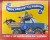 Teddy, Coniglietti & Pinguino. Valigetta camioncino (3 vol.)