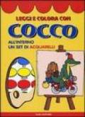 Leggi e colora con Cocco. Con gadget