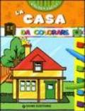 La casa da colorare. Ediz. illustrata