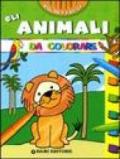 Gli animali da colorare