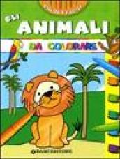 Gli animali da colorare