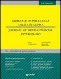 Giornale di psicologia dello sviluppo. Febbraio-Maggio 2011. Ediz. italiana e inglese: 98