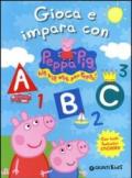 Gioca e impara con Peppa Pig. Hip hip urrà per Peppa! Con adesivi